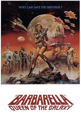 Barbarella 1968 movie poster