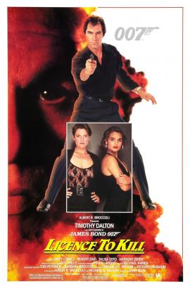 Licence to Kill 1989 movie poster