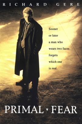 Primal Fear 1996 movie poster