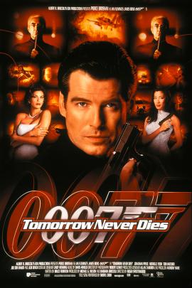 Tomorrow Never Dies 1997 movie poster