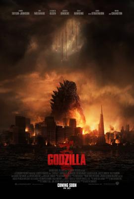 Godzilla 2014 movie poster