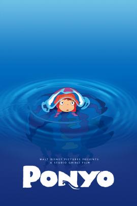 Ponyo 2008 movie poster