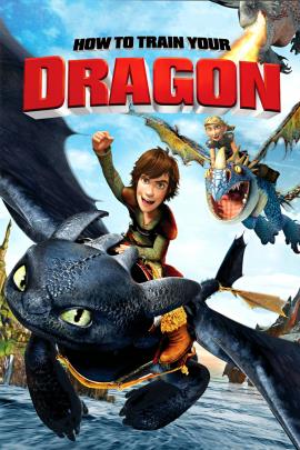 How to Train Your Dragon 2010 movie poster