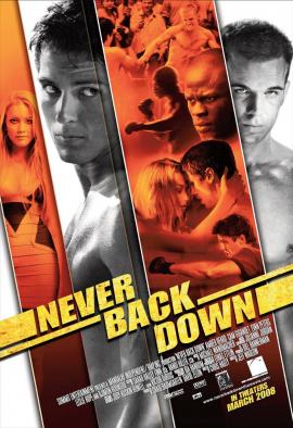 Never Back Down 2008 movie poster
