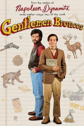 Gentlemen Broncos 2009 movie poster