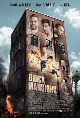 Brick Mansions 2014 movie poster