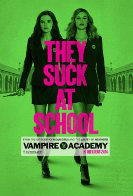 Vampire Academy 2014 movie poster