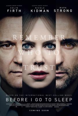 Before I Go to Sleep 2014 movie poster