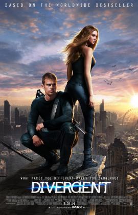 Divergent 2014 movie poster