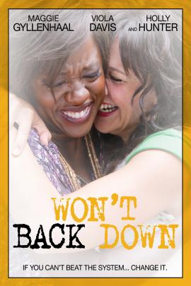 Won't Back Down 2012 movie poster