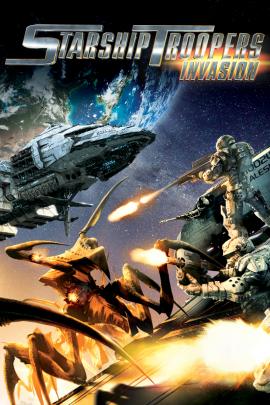 Starship Troopers: Invasion 2012 movie poster