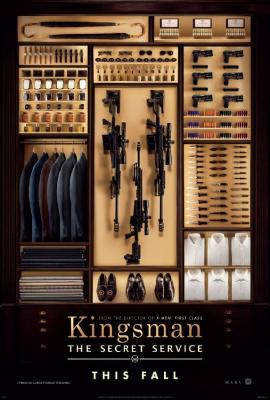 Kingsman: The Secret Service 2014 movie poster