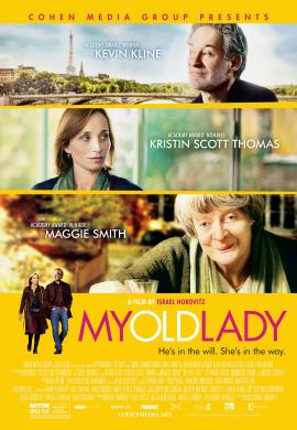 My Old Lady 2014 movie poster
